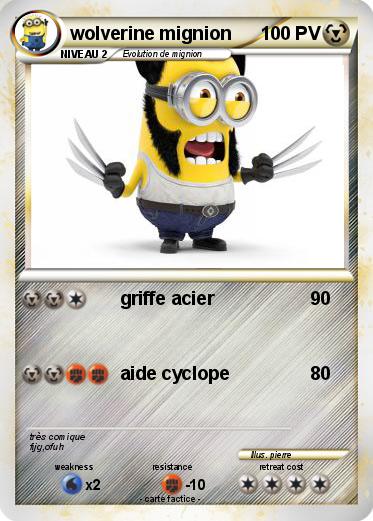 Pokemon wolverine mignion