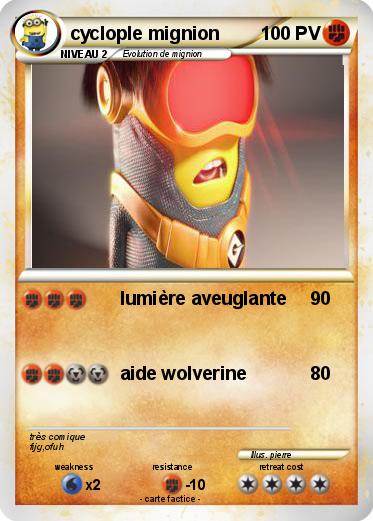 Pokemon cyclople mignion