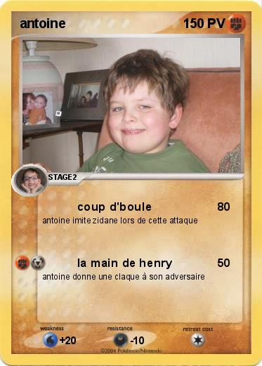 Pokemon antoine