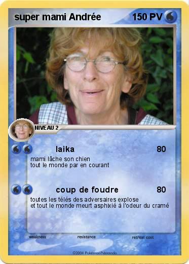 Pokemon super mami Andrée