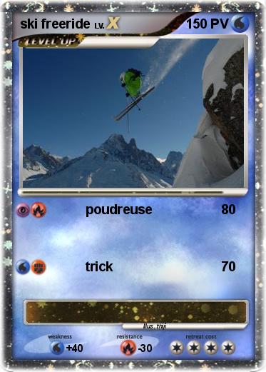 Pokemon ski freeride