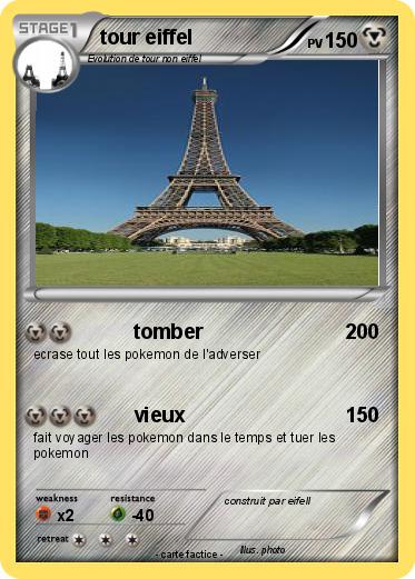 Pokemon tour eiffel
