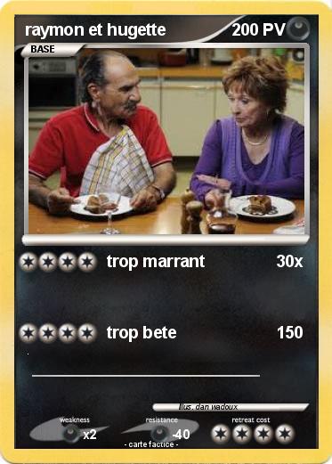 Pokemon raymon et hugette