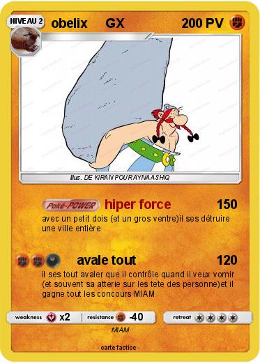 Pokemon obelix     GX