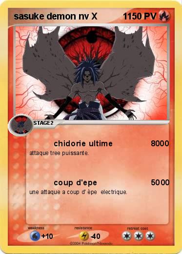 Pokemon sasuke demon nv X          1