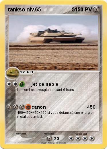 Pokemon tankso niv.65                     5