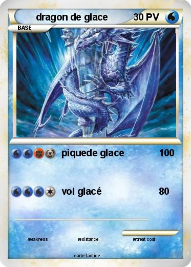 Pokemon dragon de glace