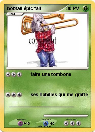 Pokemon bobtail épic fail