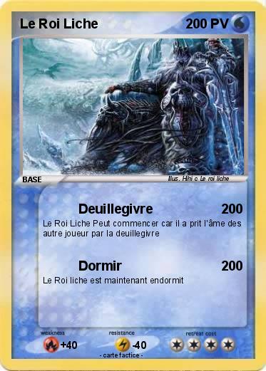 Pokemon Le Roi Liche
