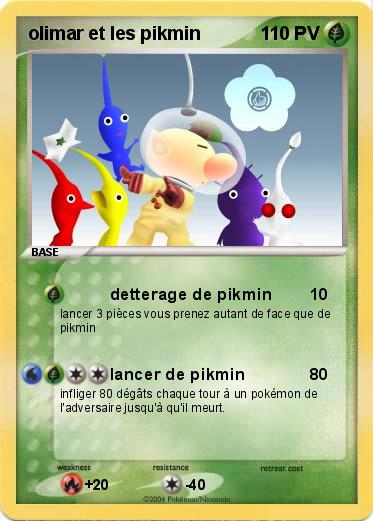 Pokemon olimar et les pikmin
