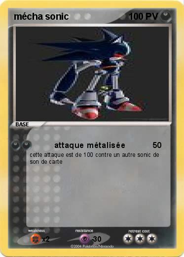 Pokemon mécha sonic