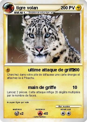 Pokemon tigre volan