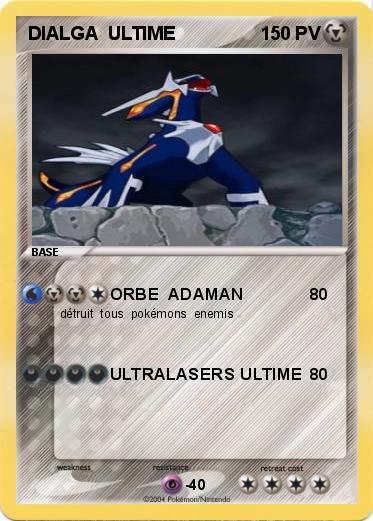 Pokemon DIALGA  ULTIME