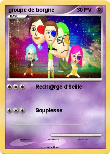 Pokemon groupe de borgne