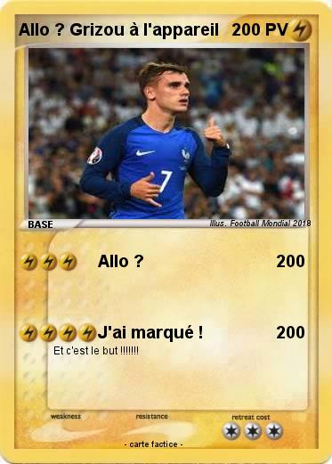 Pokemon Allo ? Grizou à l'appareil