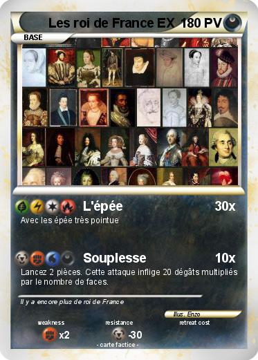 Pokemon Les roi de France EX