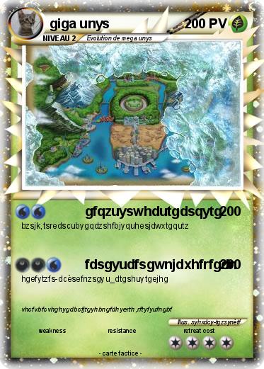 Pokemon giga unys