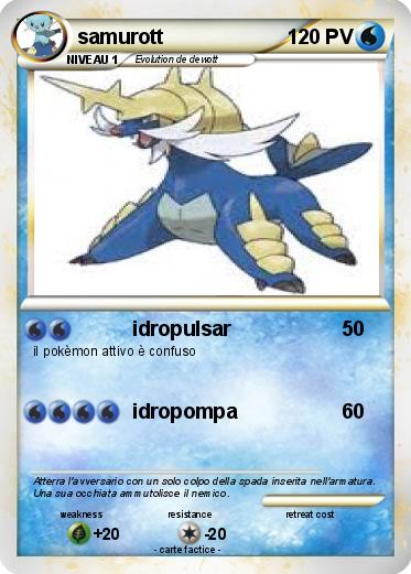 Pokemon samurott