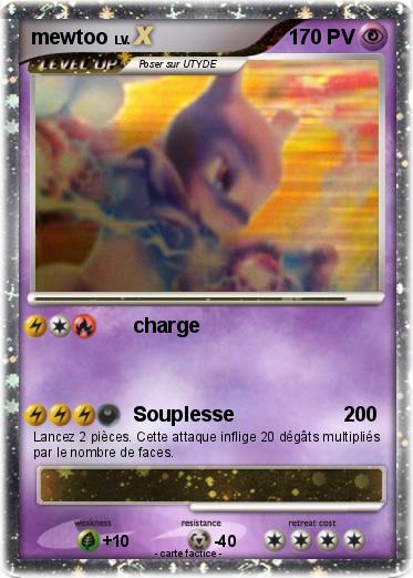 Pokemon mewtoo