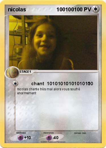 Pokemon nicolas                     100100