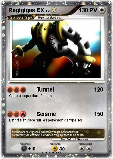 Pokemon Regigigas EX