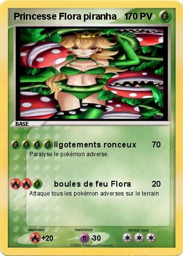 Pokemon Princesse Flora piranha   1