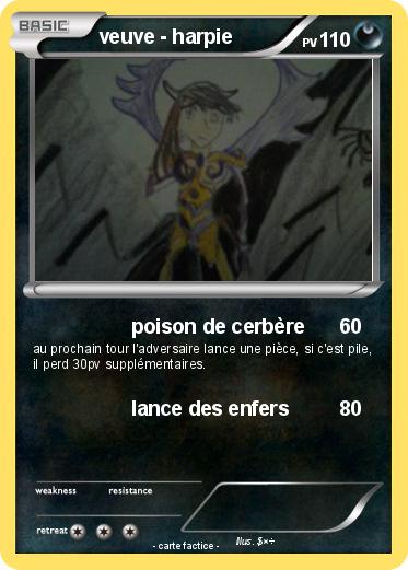 Pokemon veuve - harpie