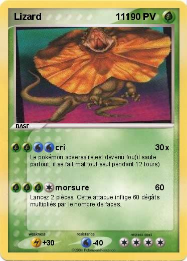 Pokemon Lizard                             111