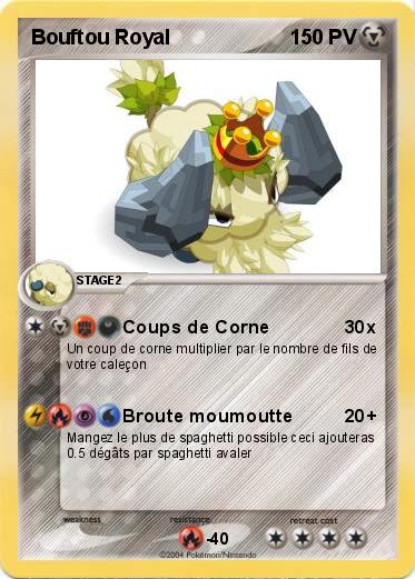 Pokemon Bouftou Royal