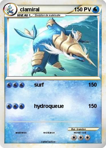 Pokemon clamiral