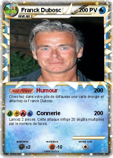 Pokemon Franck Dubosc