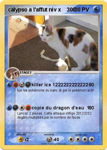 Pokemon calypso a l'affut niv x    300