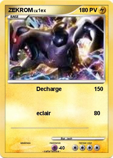 Pokemon ZEKROM