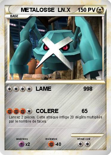 Pokemon METALOSSE  LN.X