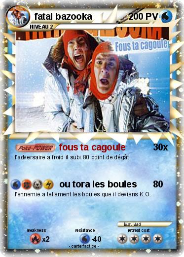 Pokemon fatal bazooka