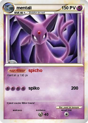 Pokemon mentali