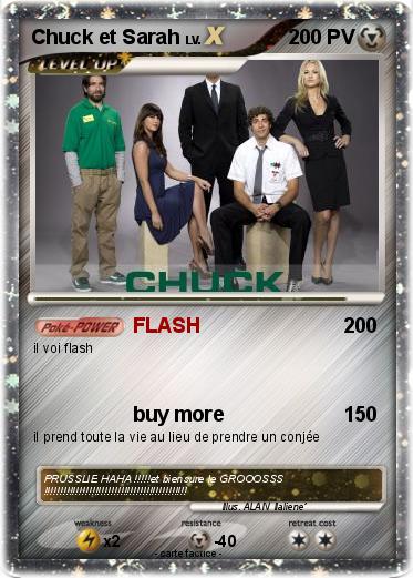 Pokemon Chuck et Sarah
