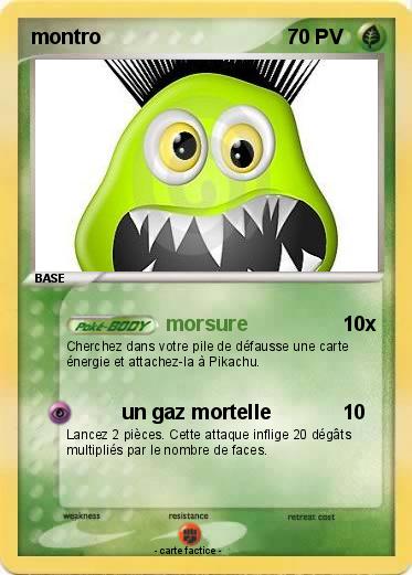 Pokemon montro