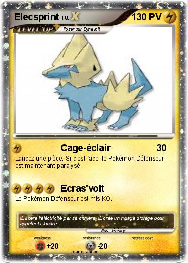 Pokemon Elecsprint
