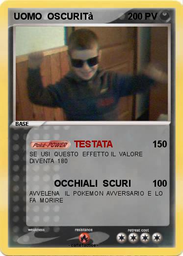 Pokemon UOMO  OSCURITà