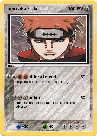Pokemon pein akatsuki
