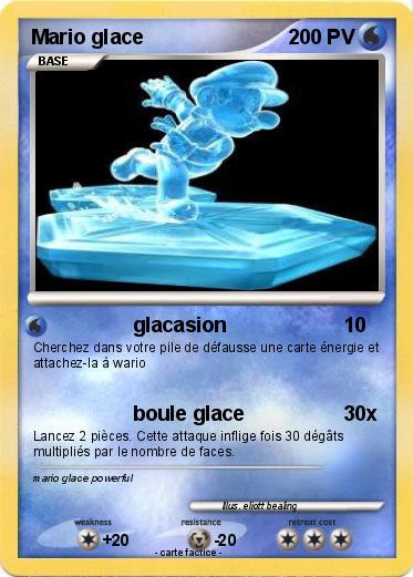 Pokemon Mario glace