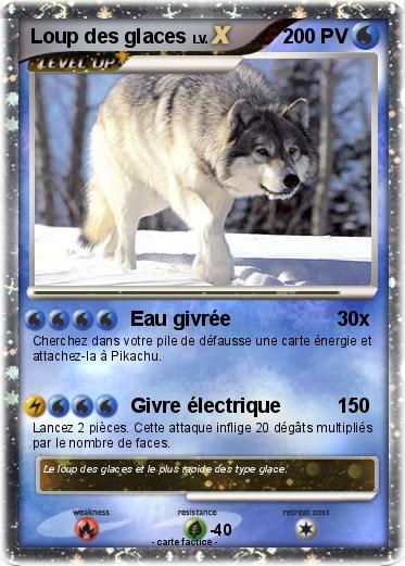Pokemon Loup des glaces