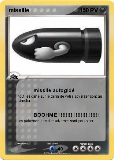 Pokemon missille