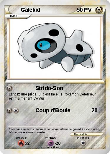 Pokemon Galekid