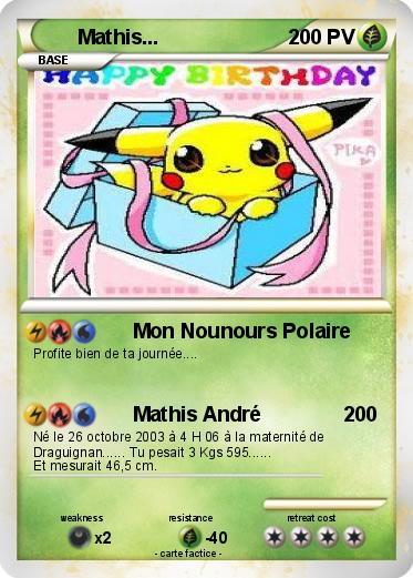 Pokemon Mathis...