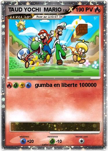 Pokemon TAUD YOCHI  MARIO