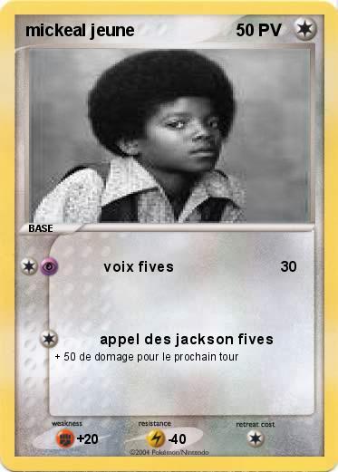 Pokemon mickeal jeune