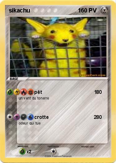 Pokemon sikachu                              1        