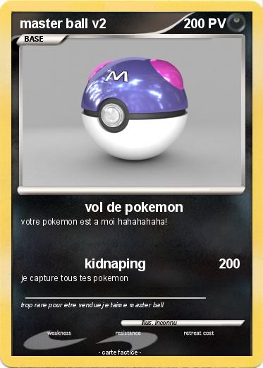 Pokemon master ball v2